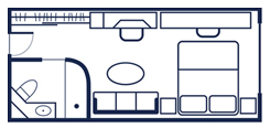 Yacht Club Deck 4 Floorplan